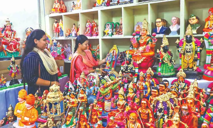 Much demand for golu dolls despite surge in prices