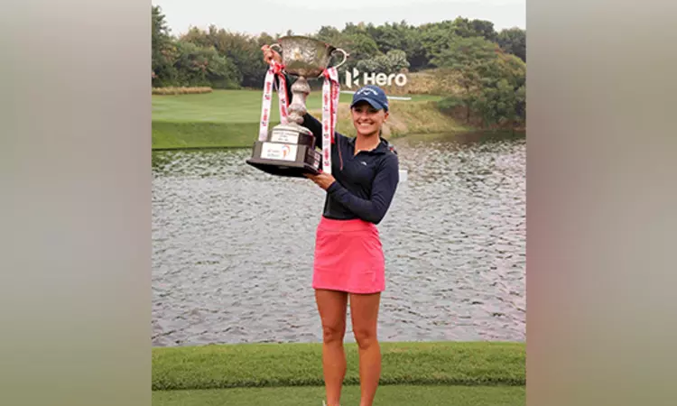 Womens Indian Open: Aline Krauter bags title, Diksha finishes third