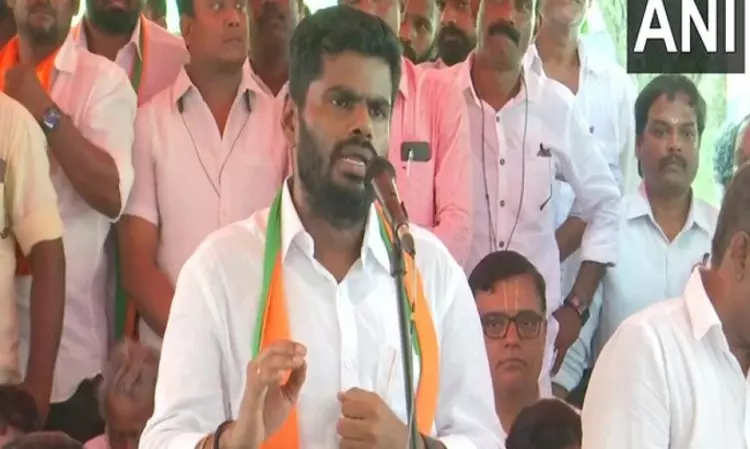 Series of petrol bomb attacks; Annamalai flays DMK govt