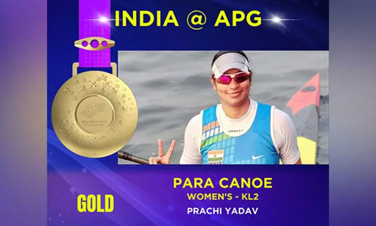 Asian Para Games: Prachi Yadav continues to shine, clinches gold in Canoe Womens KL2 event
