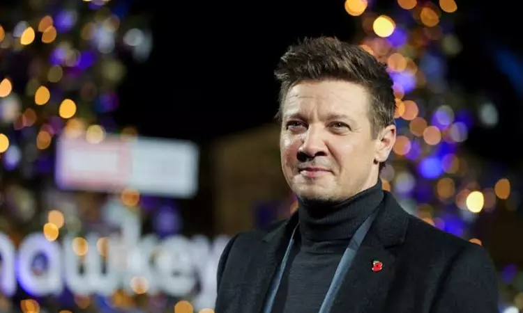 Jeremy Renner working on music inspired by his own snow plow accident recovery