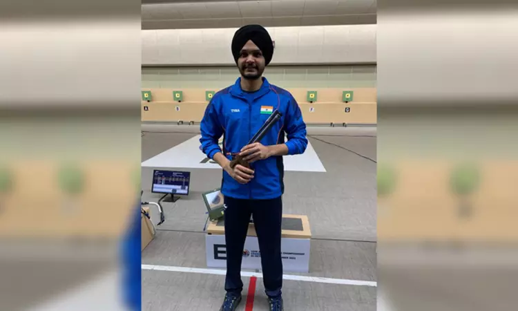 Asian Shooting Cship: Sarabjot wins bronze & Paris Olympics quota in Men’s 10m Air Pistol event