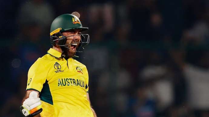 I took 40 balls to get off the mark, Maxwell has scored a hundred in 40 balls I took 40 balls to get off the mark, Maxwell has scored a hundred in 40 balls