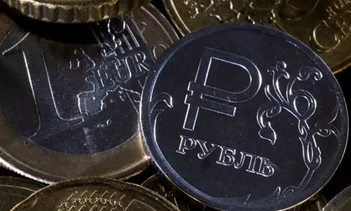Russian rouble pulls back from six-week high vs dollar