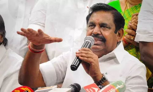 EPS, OPS flays TN govt, police over hurling of molotov cocktail at Raj Bhavan gate