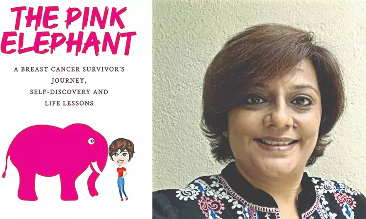 The pink elephant treks off survivor’s beaten path of battling breast cancer
