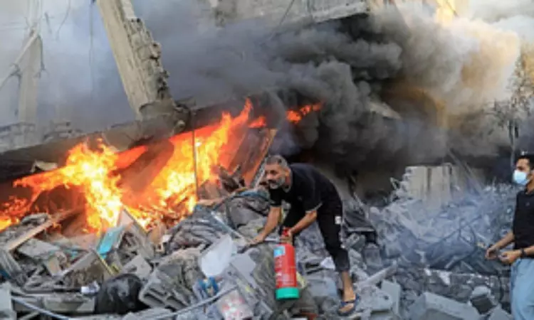 Palestinian death toll in Israeli attacks on Gaza rises to 8,306