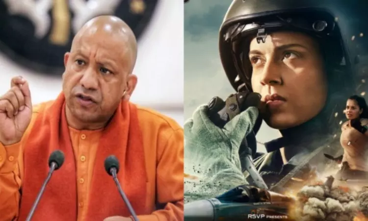 UP CM Yogi Adityanath to watch Kangana Ranauts Tejas UP CM Yogi Adityanath to watch Kangana Ranauts Tejas