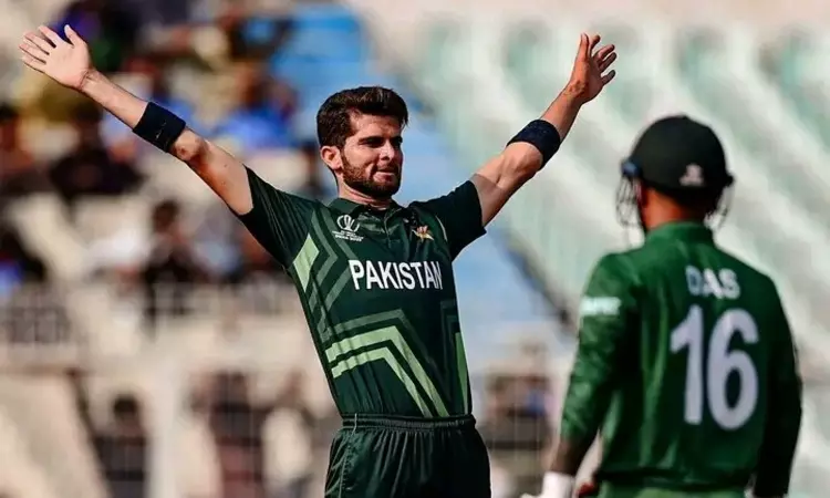 Mens ODI WC: Shaheen Afridi becomes fastest pace bowler to claim 100 ODI wickets Mens ODI WC: Shaheen Afridi becomes fastest pace bowler to claim 100 ODI wickets