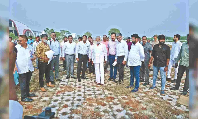 Kilambakkam bus terminus to be inuagurated soon: Min Sekarbabu Kilambakkam bus terminus to be inuagurated soon: Min Sekarbabu