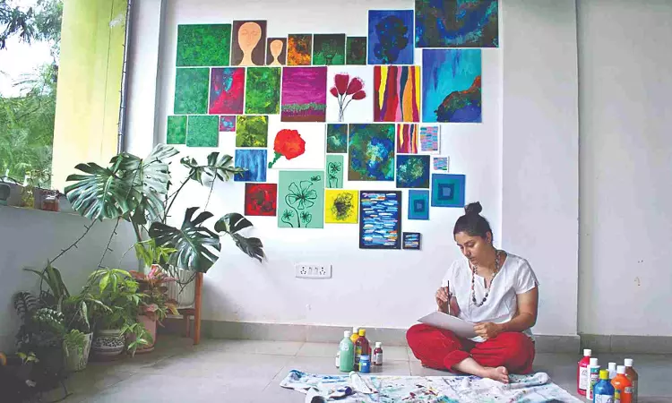 Athlete’s run to encapsulate a calming chime to the disturbing mind