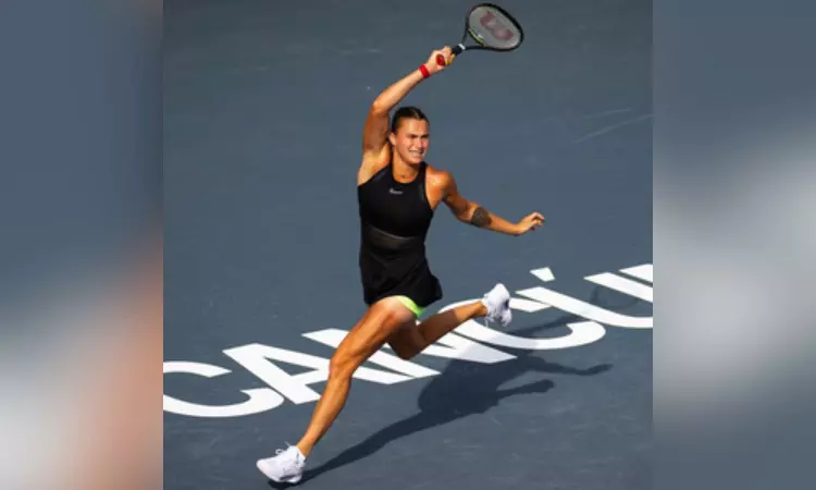 WTA Finals: Sabalenka dispatches Rybakina in rain-halted match to reach semis