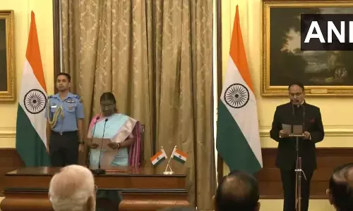 Heeralal Samariya sworn in as Chief Information Commissioner Heeralal Samariya sworn in as Chief Information Commissioner