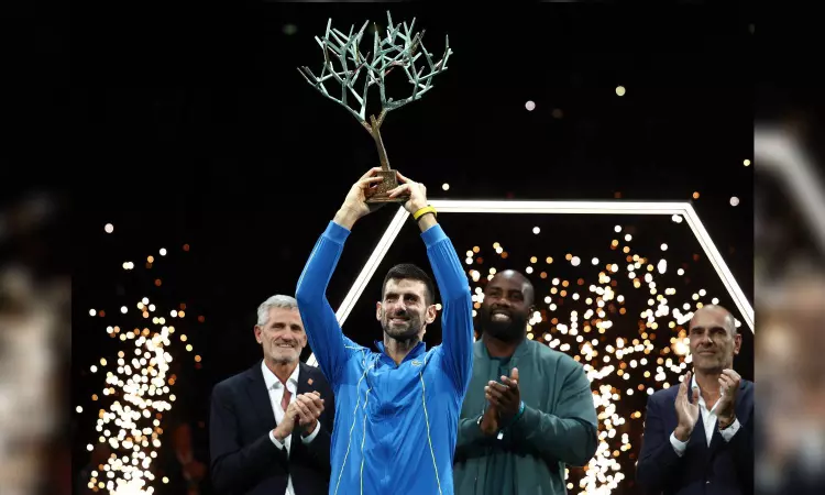 Paris Masters: Djokovic beats Dimitrov for 40th Masters 1000 title
