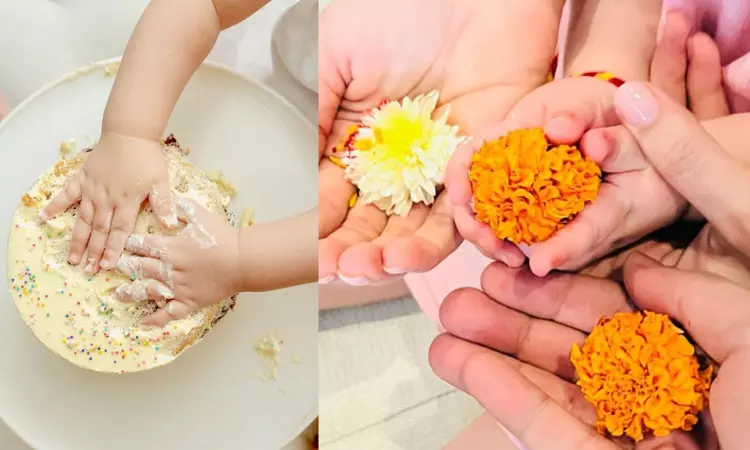 Alia shares picture of Raha smashing cake; calls her baby tiger Alia shares picture of Raha smashing cake; calls her baby tiger
