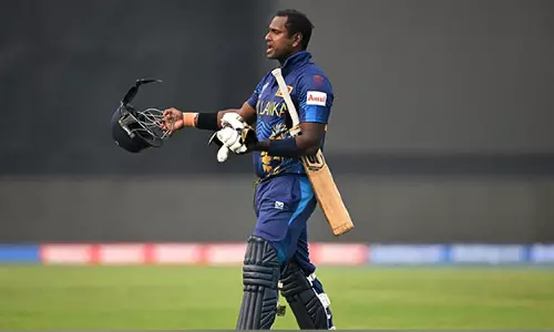 Angelo Mathews posts his crease arrival video before Timed Out dismissal