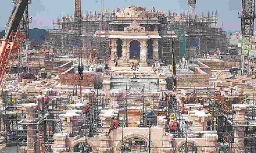 First floor of Ram temple will also be ready by Jan 2024 First floor of Ram temple will also be ready by Jan 2024