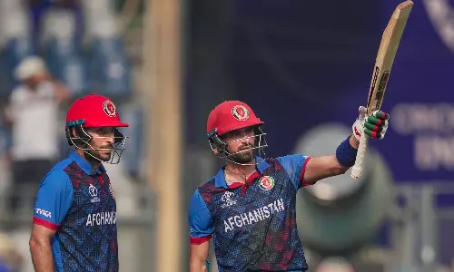 Zadrans historic first World Cup ton takes Afghanistan to 291/5 against Australia