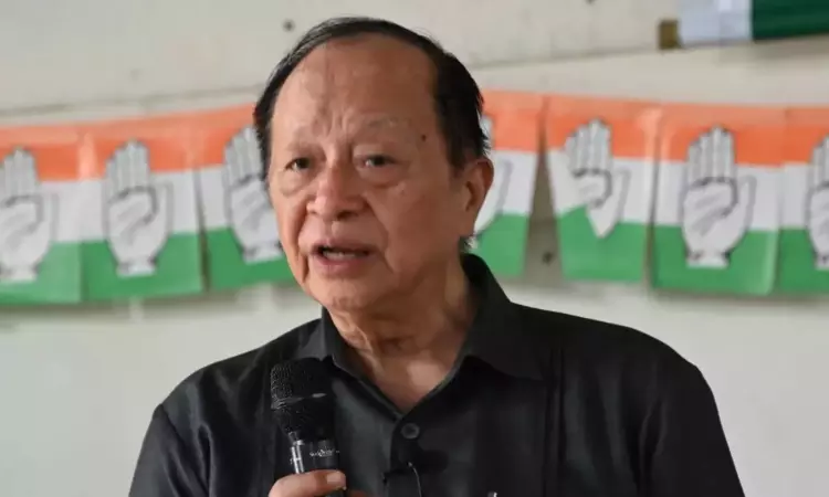 Mizoram Congress chief Lalsawta casts his vote as polling begins