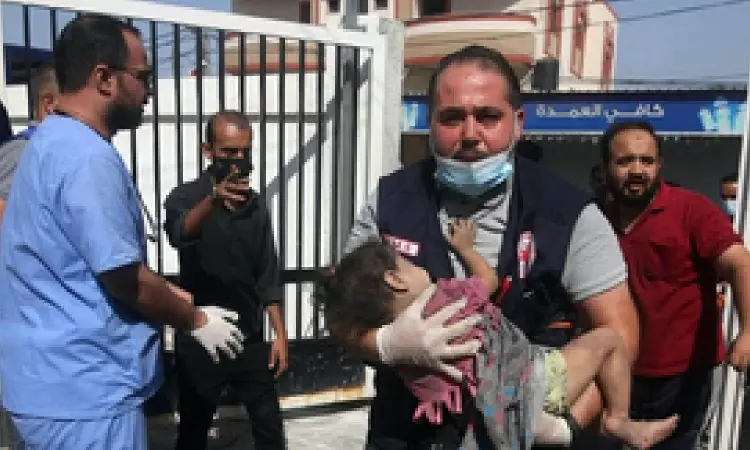 Israel targets chidrens hospital with further bombing: Gaza Health Ministry