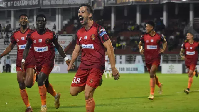 I-League 2023-24: Alex Sanchez treble helps Gokulam Kerala beat Rajasthan United
