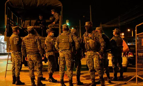 Ecuadorian police, military raid largest prison after rival gangs clash