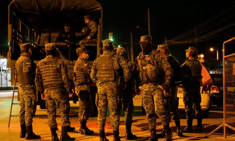 Ecuadorian police, military raid largest prison after rival gangs clash