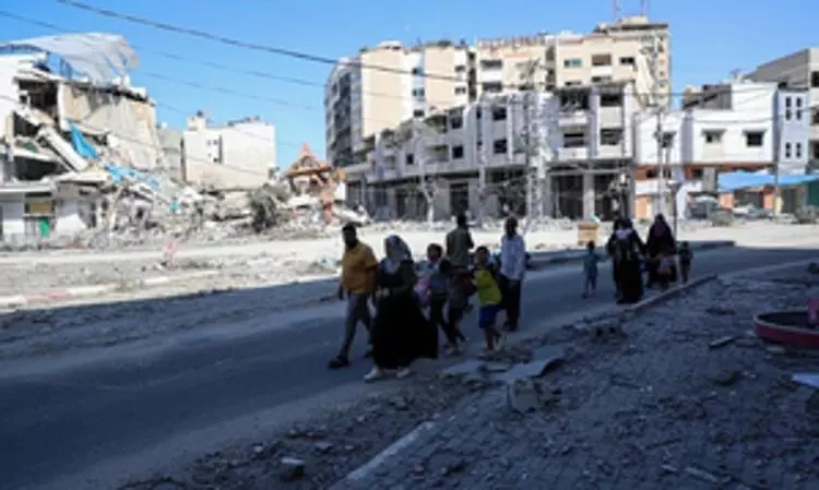 40,000 people walked to southern Gaza since early Nov: UN 40,000 people walked to southern Gaza since early Nov: UN