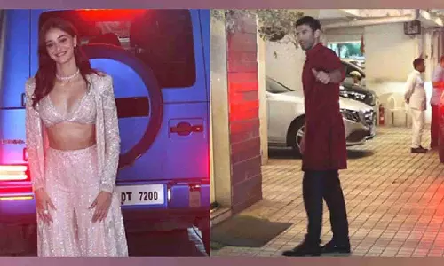 Ananya, Aditya, others ooze glam at Sara Ali Khans Diwali party