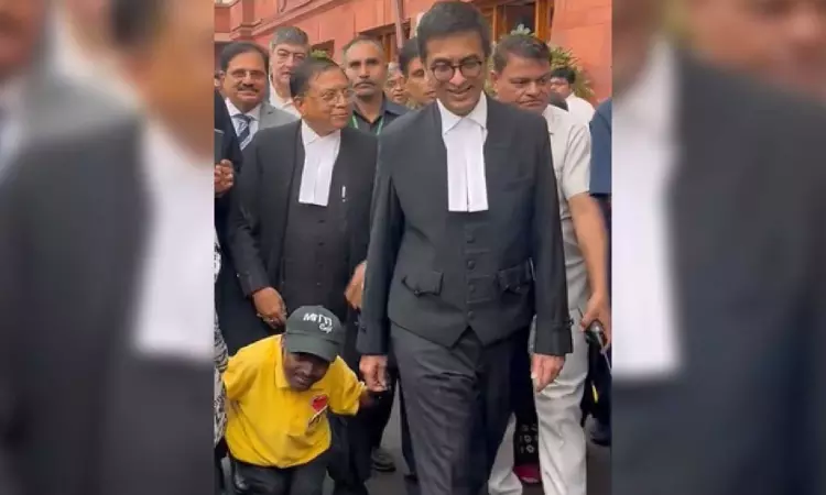 CJI inaugurates cafe to be run by specially-abled staff on SC premises