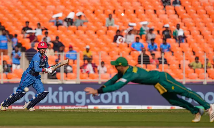 CWC 2023: Omarzais 97 lifts Afghanistan to 244 against SA CWC 2023: Omarzais 97 lifts Afghanistan to 244 against SA