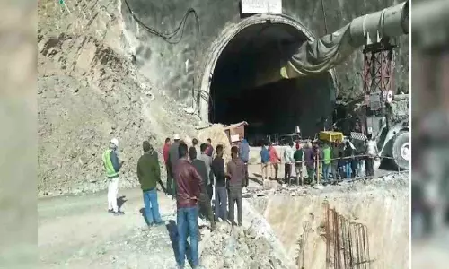 36 labourers feared trapped as under-construction tunnel collapses in Uttarkashi