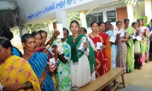 Female voters exceed males in Telangana