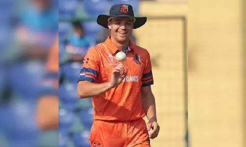 Mens ODI WC: Bas de Leede becomes the highest wicket-taker for the Netherlands in World Cups