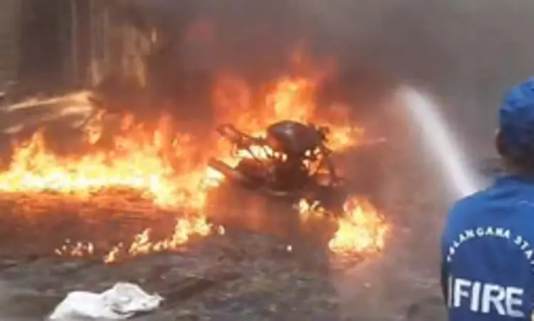 Six killed in Hyderabad building fire