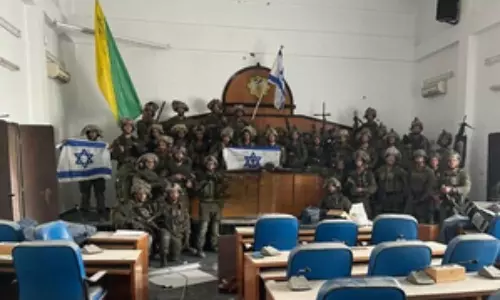 IDF captures Hamas parliament building in Gaza