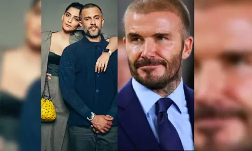 Sonam Kapoor, Anand Ahuja to host football legend David Beckham in India