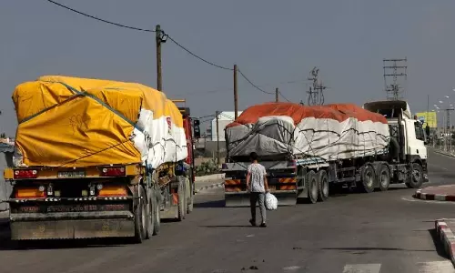 IDF allows fuel truck to enter Gaza for 1st time since breakout of war