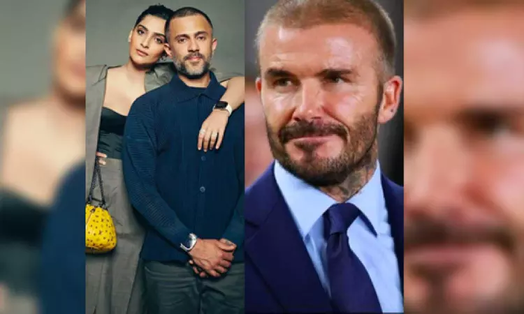 Sonam Kapoor, Anand Ahuja to host football legend David Beckham in India