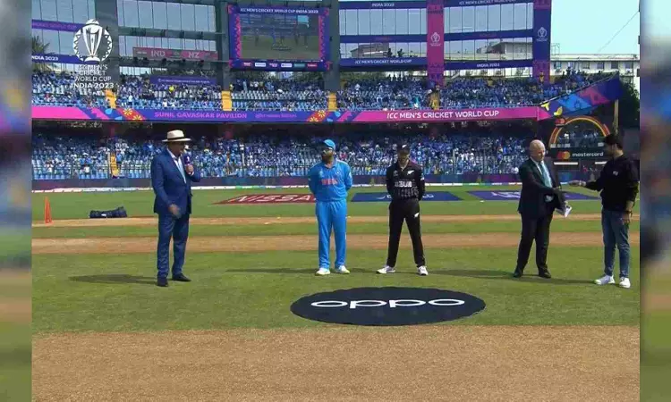 CWC 2023 Semi-Final 1: India wins toss, opts to bat first against New Zealand