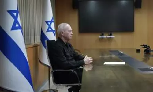 Only military pressure on Hamas will lead to release of hostages: Israel Defence Min