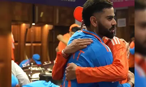 Emotional scenes In India dressing room after victory at Wankhede