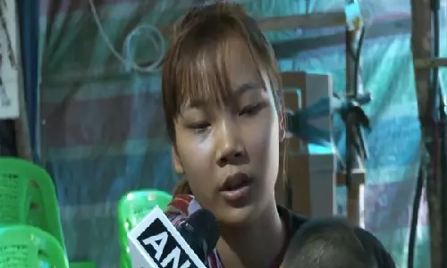 Following airstrikes in Myanmar, refugees find sanctuary in Mizoram Following airstrikes in Myanmar, refugees find sanctuary in Mizoram