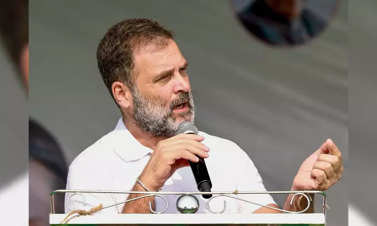 Cong storming to power in MP, Chhattisgarh with huge majority: Rahul