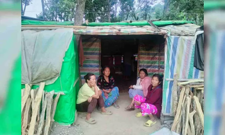 Thousands seek refuge in Mizoram following airstrikes in Myanmar