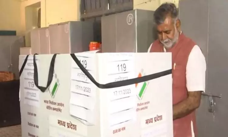 Union Minister Prahlad Patel, other BJP star candidates cast their vote as polling continues in MP