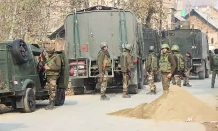 Five terrorists killed in gunfight in J&Ks Kulgam Five terrorists killed in gunfight in J&Ks Kulgam