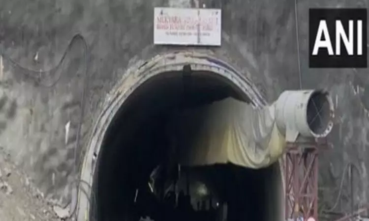 Uttarkashi tunnel collapse: Drilling work halted, another machine from Indore to reach today