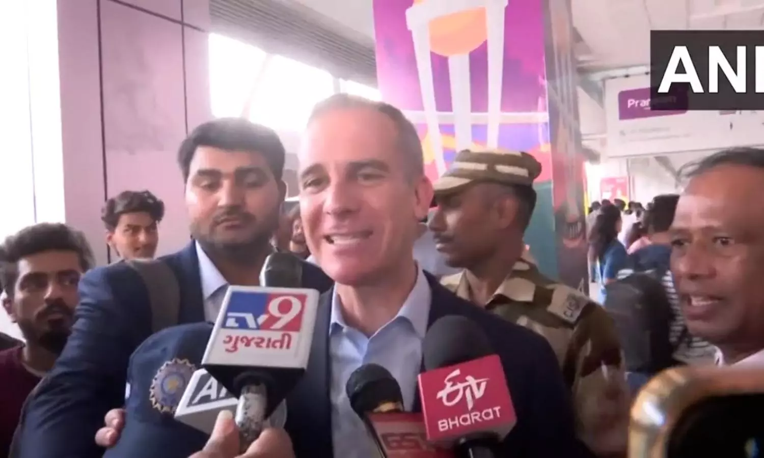 US Ambassador to India, Eric Garcetti says, I am... ... CWC Final 2023, IND vs AUS live updates: Australia crowned World Champions 2023 US Ambassador to India, Eric Garcetti says, I am... ... CWC Final 2023, IND vs AUS live updates: Australia crowned World Champions 2023