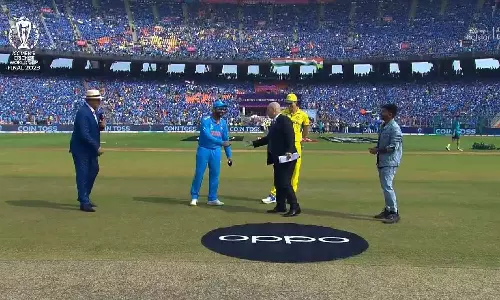 Australia win toss, India bat first in mouth-watering World Cup final